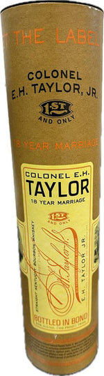 Colonel E.H. Taylor 18 year Marraige