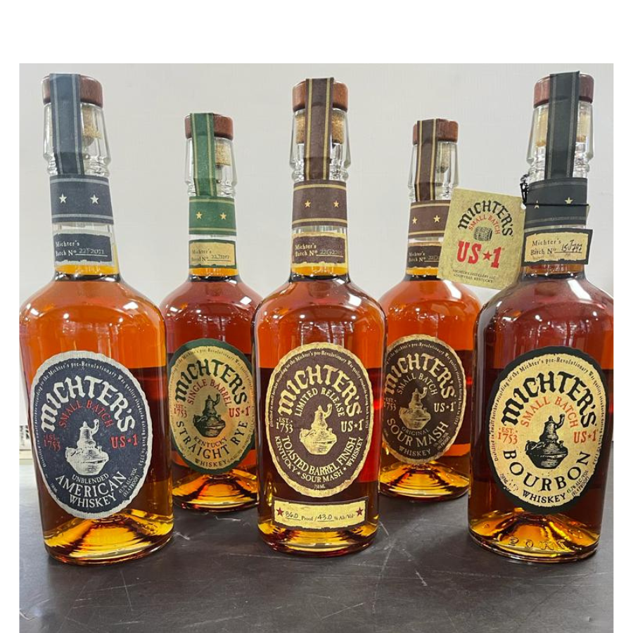Michter 5 Bottle Combo 2